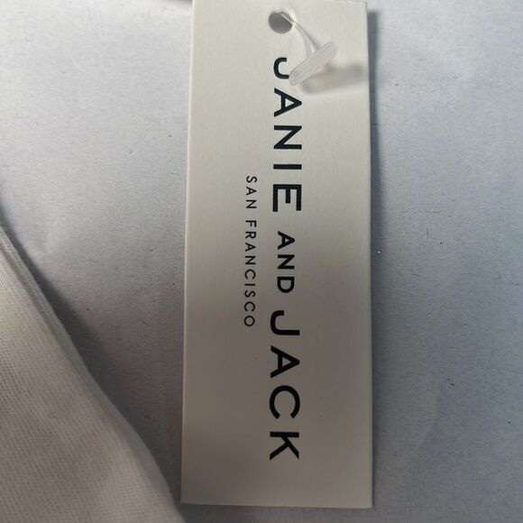 Janie and Jack 100049439 Girl White Floral Love Tee NWT size 12-18 months - Picture 6 of 9